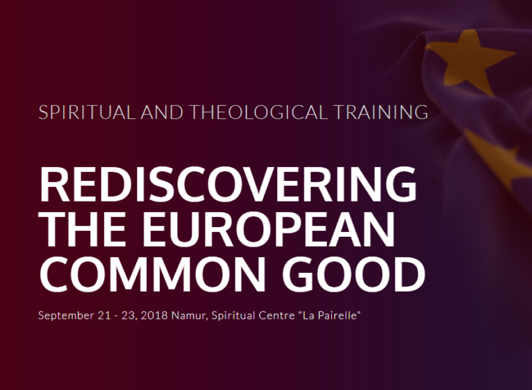 The Rediscovering the European Common Good workshop has begun