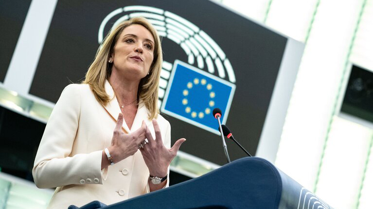 Roberta Metsola elected European Parliament president