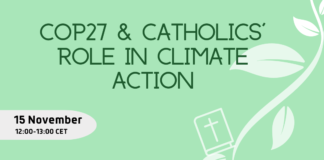 COP27 and Catholics’ Crucial Role in Climate Action Webinar