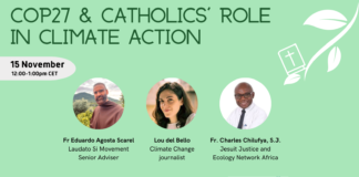 ELSiA’s webinar: COP27 and Catholics’ role in climate action