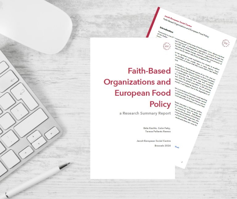 Faith Organisations and Food Policy: a new research report from JESC