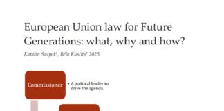 Publication: European Union law for Future Generations: what, why and how?